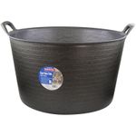 Faithfull Eco Flex Tub 56 litre - Recycled Black