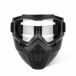 Riding Goggles with Face Mask Dustproof Motorcycle Goggles with Mask for Riders