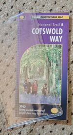 National Trail Cotswold way waterproof map