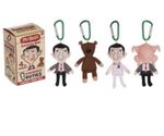 Mr Bean 12cm Karabiner Kuties Plush Bag Clip Blind Box