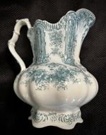 Antique Wood & Son - DUCHESS  Pitcher / Ewer 6 3/4” Royal Semi-Porcelain England