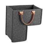 Stair Basket with Handles Staircase Basket Household Modern Lightweight L Shaped