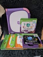 Pink LeapFrog LeapStart 3D Interactive Learning System + 5 Books Animals, Atlas