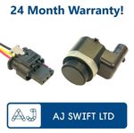 Parking Reverse Sensor Black 3-Pin for Audi A1 A3 A4 A5 A6 A7 A8 Q3 Q5 Q7 R8 TT