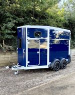 Ifor Williams HB511 Horsebox Trailer 2022 Blue - Immaculate Condition!