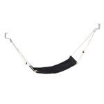 Foot Hammock Under Desk Foot Rest Portable Desk Footrest Black
