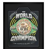 Dalton Smith Signed WBC World Champion shirt Display w/ FanCave COA