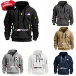 BMW M Power Hoodie Streetwear Sweatshirt Oversized Pullover Men Women New