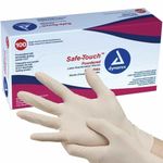Powder free Latex Gloves White Latex Disposable Multipurpose Gloves  100 Boxed