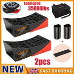 2x Motorhome Caravan Levelling Ramps Level Up Blocks Heavy Duty RV Camper w/Bag