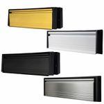 UAP Letter Box Petitmaster Aluminium 10" Letterbox for External Doors 40-80mm