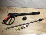 4000PSI High Pressure Washer Spray Gun Jet Lance Trigger Wash Water 5Nozzle Tool