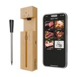 Bluetooth Wireless Meat Thermometer with Food Probe for Perfect Cooking