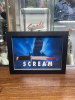 Scream Movie Mini Display Box With Replica Hand Painted Buck 120