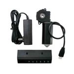 Electric Sit Stand Desk Control Kit Low Noise Built-in Hall Manual Controller