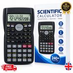 ADVANCED FX82MS Scientific Calculator for A-Level & Gcse's-2 LINE DISPLAY