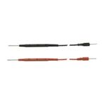 REPLACEMENT MULTI METER TEST LEADS .85 METRE, with 2mm BANANA PLUGS