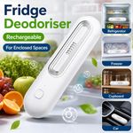Mini Refrigerator Deodoriser USB Rechargeable Ozone Odour Neutraliser 