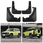 Black MUDGUARDS MUD FLAP FLAPS SPLASH GUARD For Jetour Traveler T2 2023 2024