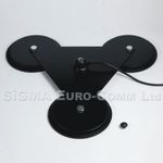 Triple base magnetic mag mount 3/8 CB Ham Radio
