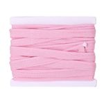 3/8" 6Yard Piping Trim Bias Tape Cotton Folding Binding Tape Cord, Pink