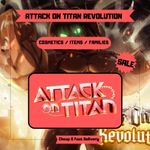 Roblox - Attack On Titan Revolution - AOTR - Cheap Cosmetics / Items / Families