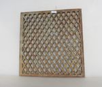 Victorian Iron Floor Grate Grille Vent Old Drain Cover Antique 12"