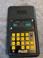 Vintage Entex Electronic Poker Handheld Game No. 6005 1979 Working See Video