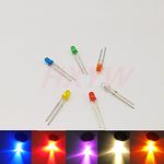 3mm 5mm 8mm 10mm Round LED Diode RGB Lights Emitting White Blue Red Yellow Green