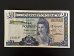 1986 Gibraltar £ 10 Ten Pounds Banknote - P 22b - UNC