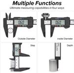 Electronic Digital Calipers mm/inch LCD Display Vernier Caliper