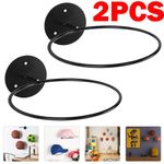Ball Holder Display 2 Pack Wall Mount Rack Basketball Football Storage Bracket