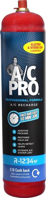 ACPRO AC00090EN R‑1234YF Auto Air‑Con Recharge 315g Refrigerant Top‑Up Kit