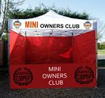 Heavy Duty Printed Gazebo market stall Commercial Event Kiosk including Signs