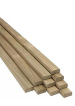 2x1 25mmx50mm Treated Wood Timber Batten Garden Roofing Stud  (0.3-1.2m lenghs)