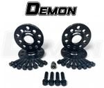DEMON Black Wheel Spacers 12mm + 15mm Bmw 5x112 66.6 G20 G22 G80 G81 G82 G30 G12