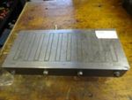 Eclipse magnetic chuck 14" x 6" low profile 2 1/2" high