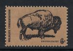 Scott 1392- American Bison, Wildlife Conservation- Buffalo- MNH 6c 1970- mint