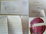 Letter GÜSTROW 1883: Superintendent POLSTORFF to ZERNIN; pastor burns blanket
