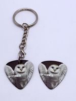 Deftones Keyring and Guitar Pick Set Gift Idea. Double Sided 0.81 Pick