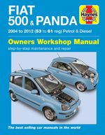 Fiat 500 & Panda (2004-2012) Haynes Repair Manual