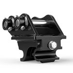 Quick Hitch Coupler Attachments For 0.8-2 Tons FOR MINI Excavators 25mm Pins