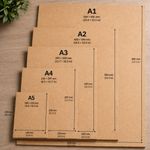 MDF Smooth Boards. DIY, Artist Boards. A4, A3, A2, A1. 3mm 6mm and 9mm