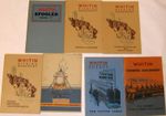 7 VINTAGE 1928-1940 WHITIN TEXTILE MACHINERY ILLUSTRATED CATALOGS! FOR COTTON!