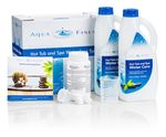 Aquafinesse with Chlorine Tablets Hot Tub Spa Complete Kit Easy Water Treatment