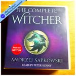 The Witcher Audiobook Complete set. All 8 Books Unabridged Read By Peter Kenny.