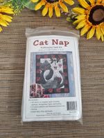 Rachel's of Greenfield CAT NAP Wallhanging Quilt Kit Cat and mice 12"x 15" K1098