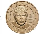 2026 P $1 Coin US Mint Coin Semi-Quincentennial Limited NEW IN HAND Trump Coin
