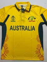Australia Cricket ODI World Cup 2023 Premium Jersey Polo Shirt Remake UK stock
