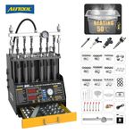 GDI Fuel Injector Cleaner Tester Ultrasonic Heating injector Cleaning Machine UK